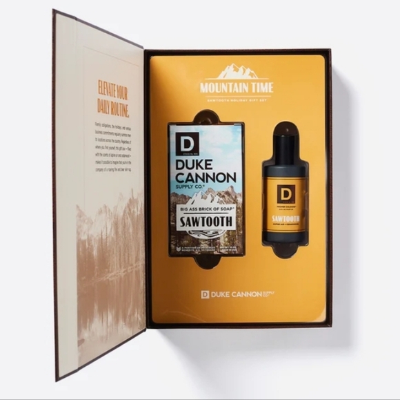 Brand New Duke Cannon Mountain Time Sawtooth Gift Set - Picture 2 of 6